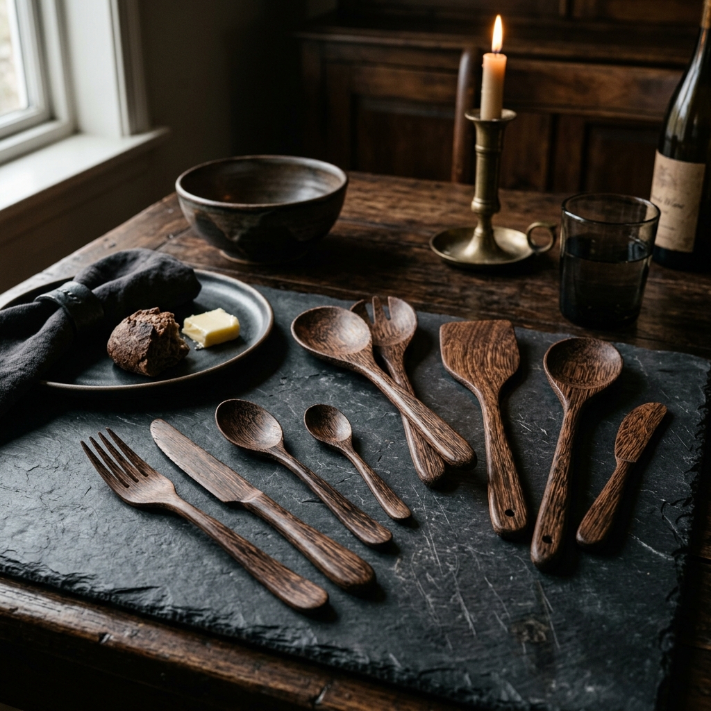 Kithul Wood Household & Cutlery